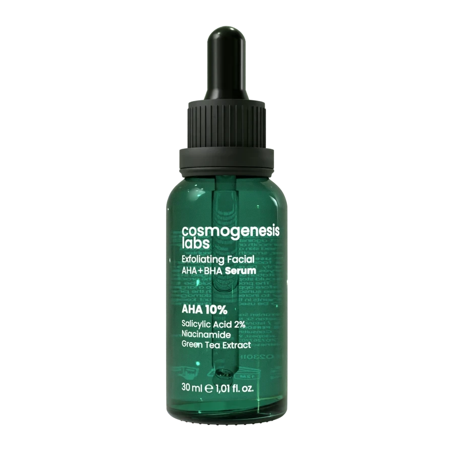 Exfoliating Facial AHA + BHA Serum 30 ml Vegan