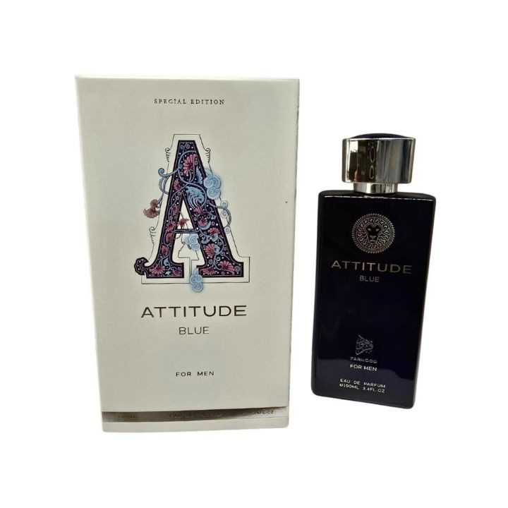 مس wag - Attitude Blue By Farhood For Men - Eau De Parfum - 100 ml