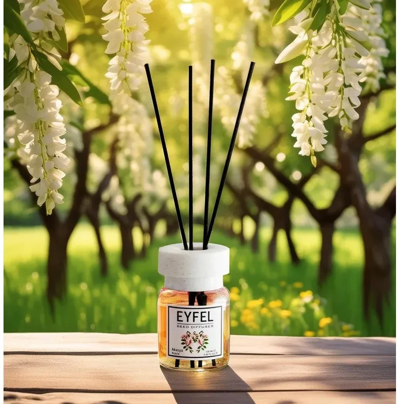 معطر جو بعيدان برائحة الاكاسيا 120 مل Acacia Scented Reed Diffuser ...