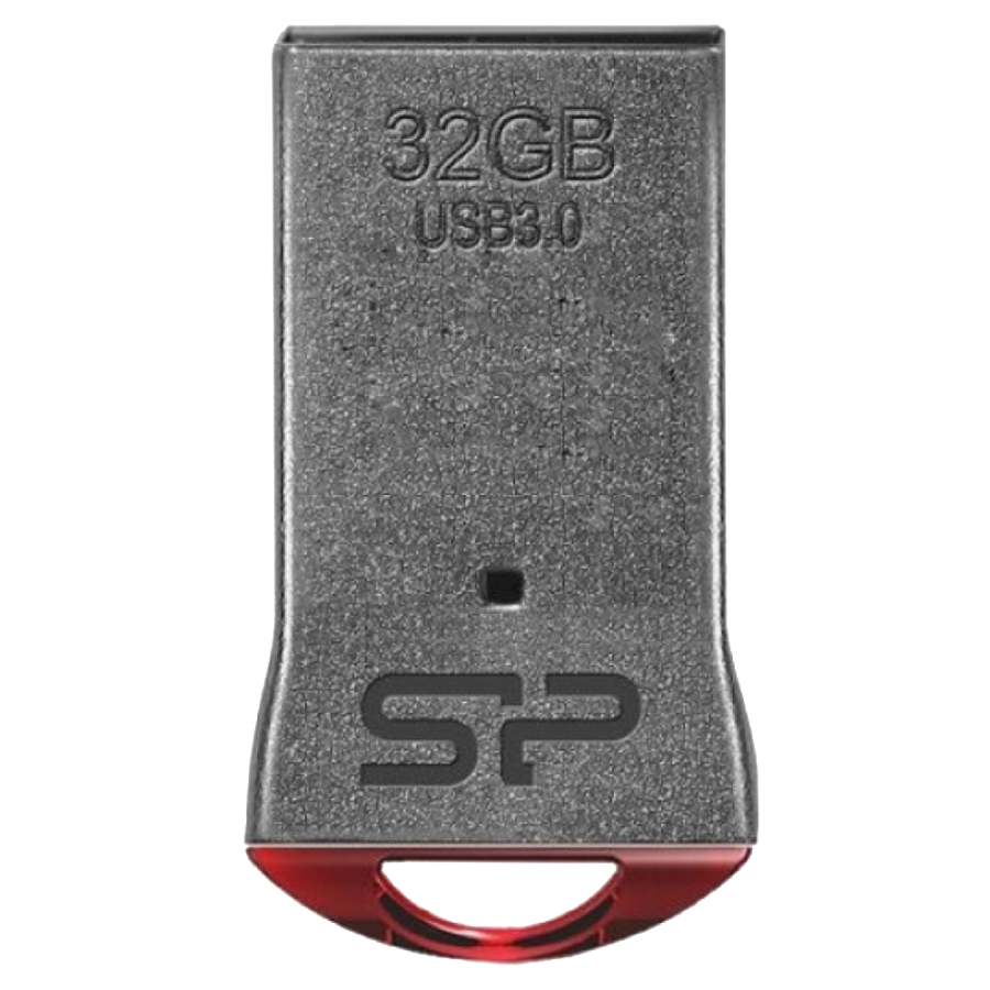 Silicon Power J01 Jewel 32GB USB 3.2 Flash Drive - Gray