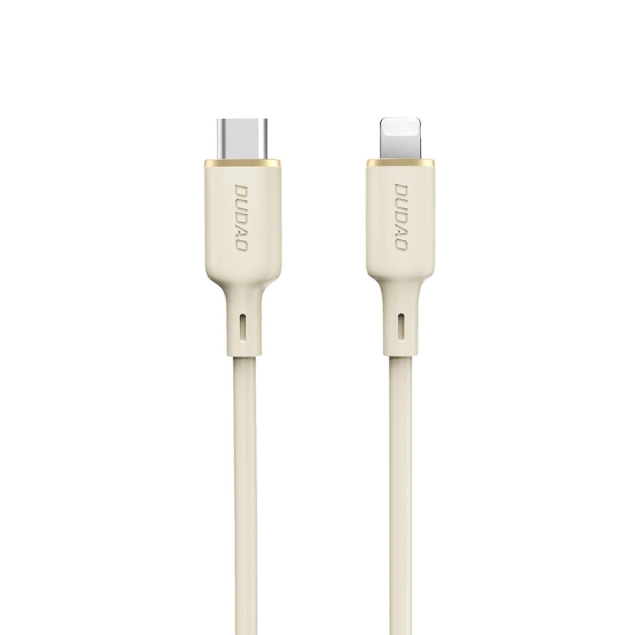 كابل بيانات وشحن سريع من سيليكا جل سائل، من Type-C إلى Lightning