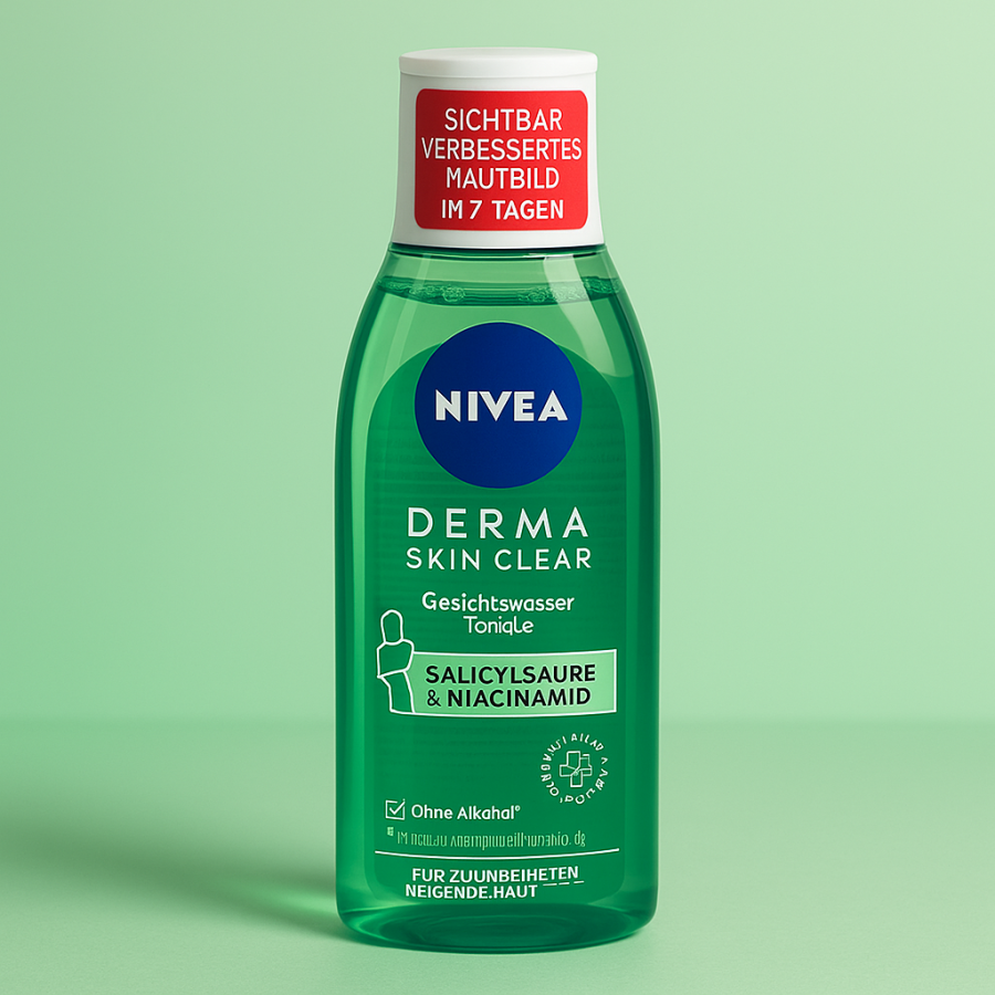 NIVEA Derma Skin Clear Toner with Salicylic Acid & Niacinamide