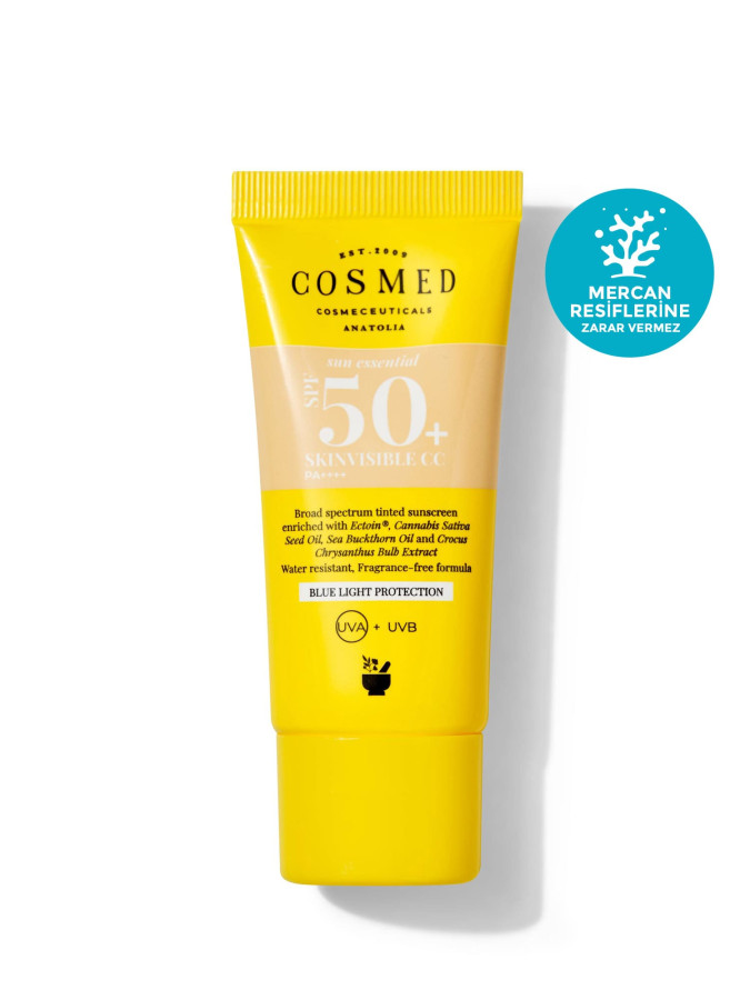 Cosmed Sun Essential Tinted Skinvisible CC Spf50 - 30ml