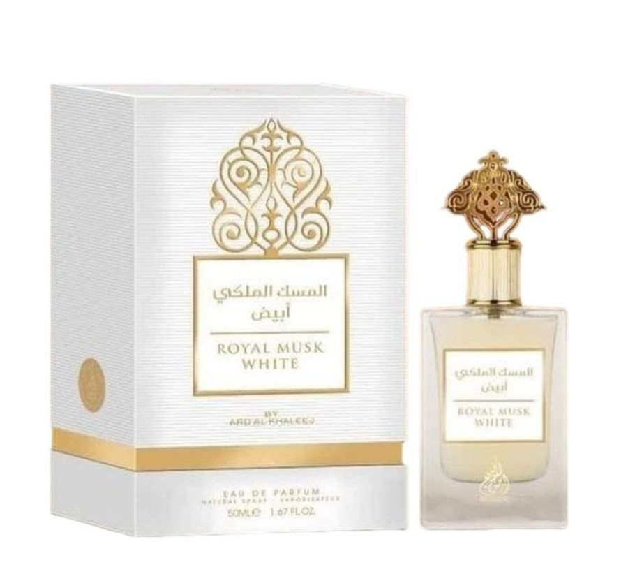 رويال المسك الملكي أبيض للشعر و الجسم لكلا الجنسين