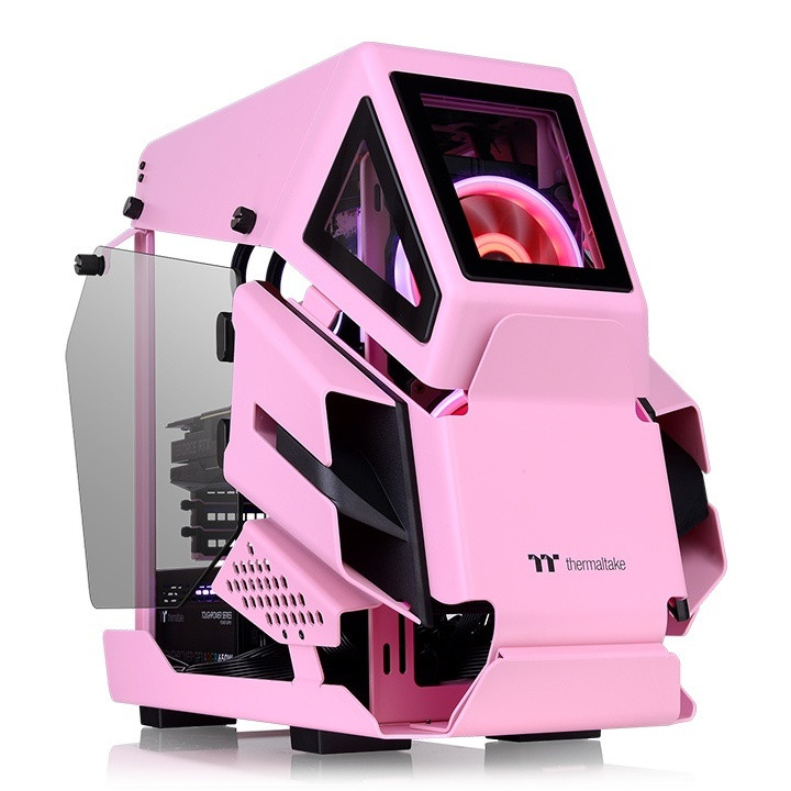 هيكل حاسوب Thermaltake AH T200 – اللون وردي