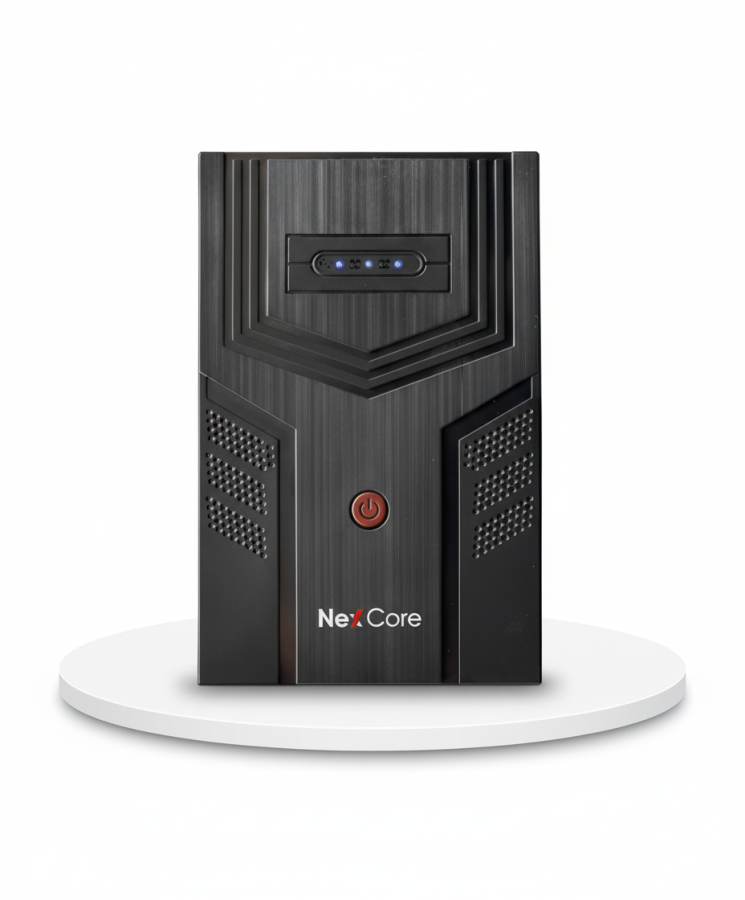 جهاز UPS  أوفلاين (600 فولت أمبير / 360 واط، بطارية واحدة 12 فولت – 7 أمبير-ساعة)