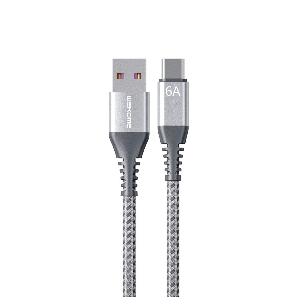 كيبل شحن ونقل بيانات ويكوم WDC-169a من USB إلى Type-C بقوة 6 أمبير