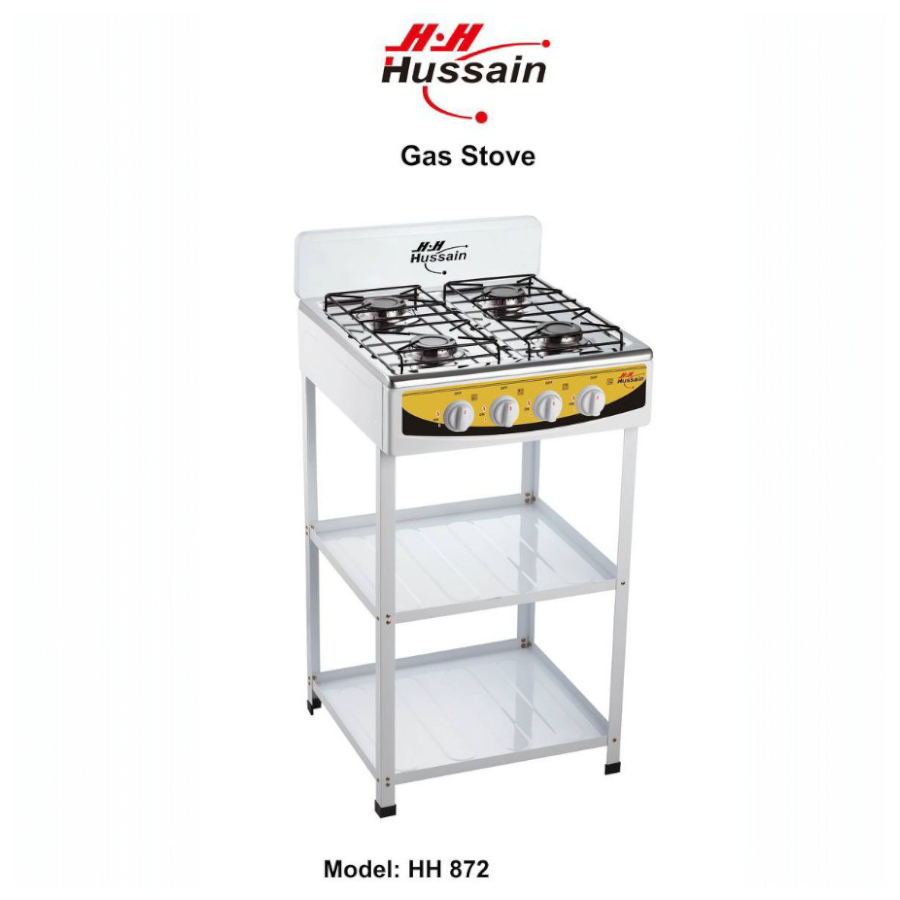 Gas cooker - 4 burners
