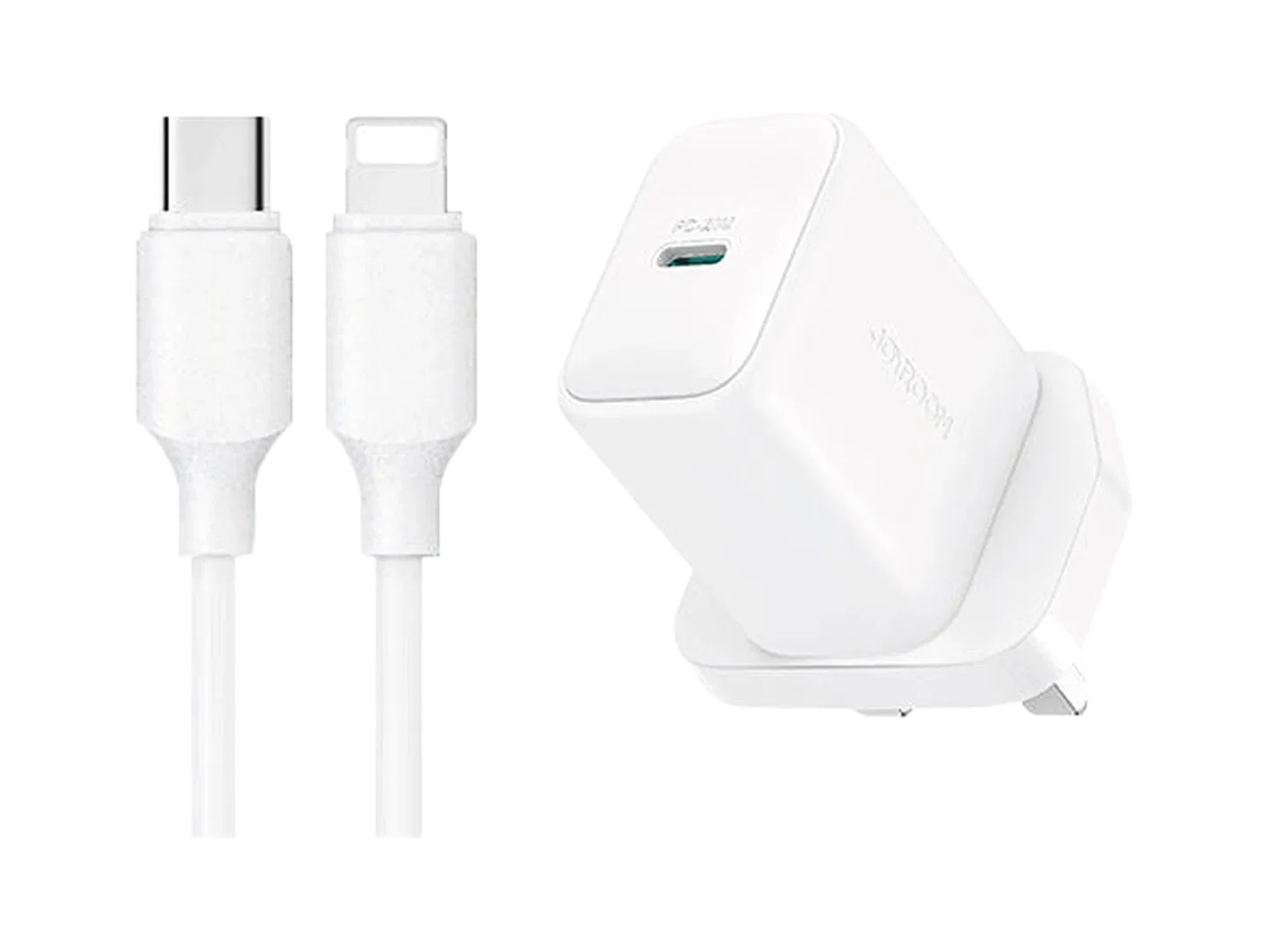 شاحن جداري JOYROOM JR-TCF20 بقوة 20 واط + كيبل Type-C إلى Lightning ...