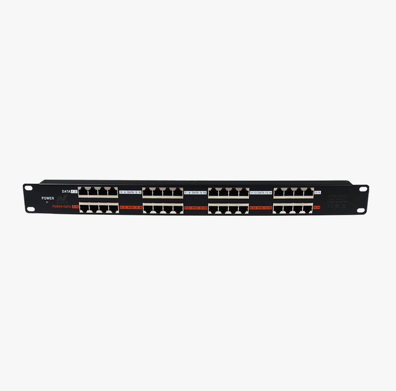 لوحة توزيع PoE من NX عدد 16 منفذ 10/100