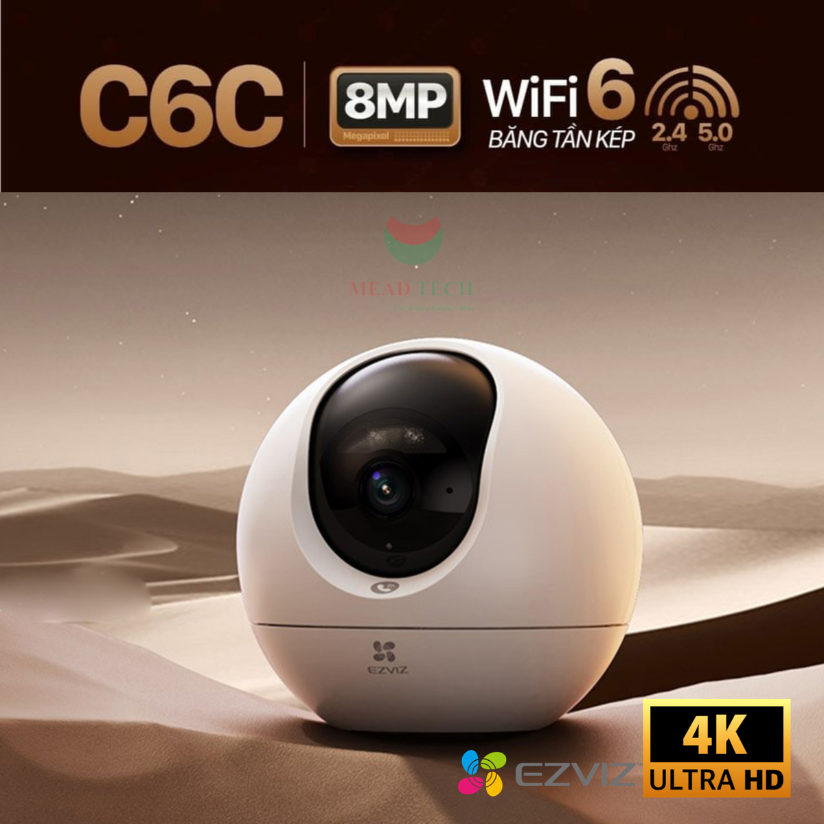 C6c كاميرا مراقبة C6C 4K 8MB Camera EZVIZ C6C 4K 8MB | مسواگ