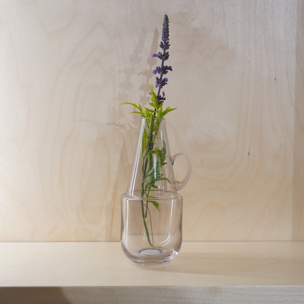Pitcher-shaped vase