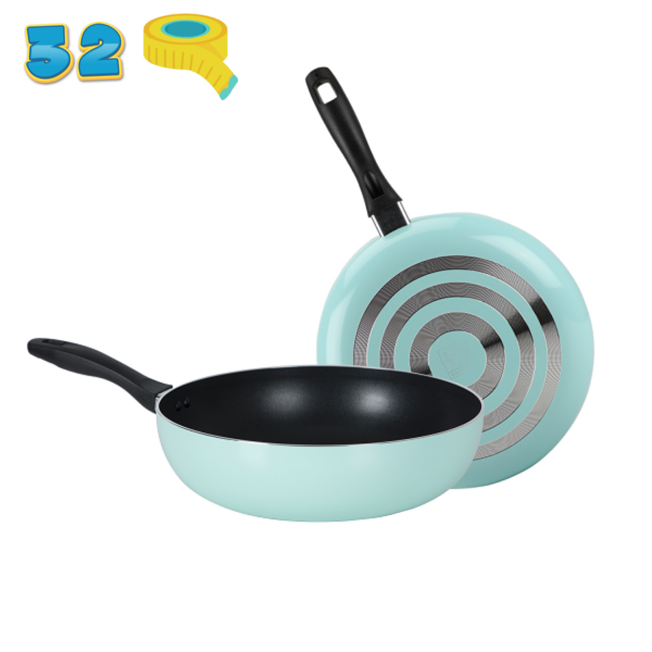 مقلاة كوك باور العميقة غير اللاصقة العائلية Cook Power Family Non-Stick ...