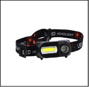Double Headlight 3W LED Headlamp with Lithium Battery