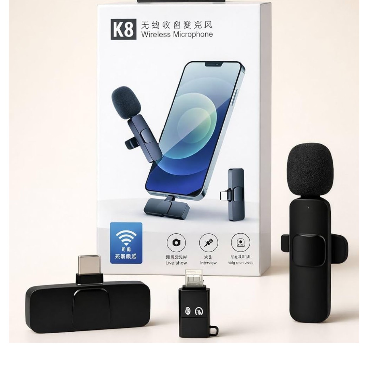 k8 wireless microphone