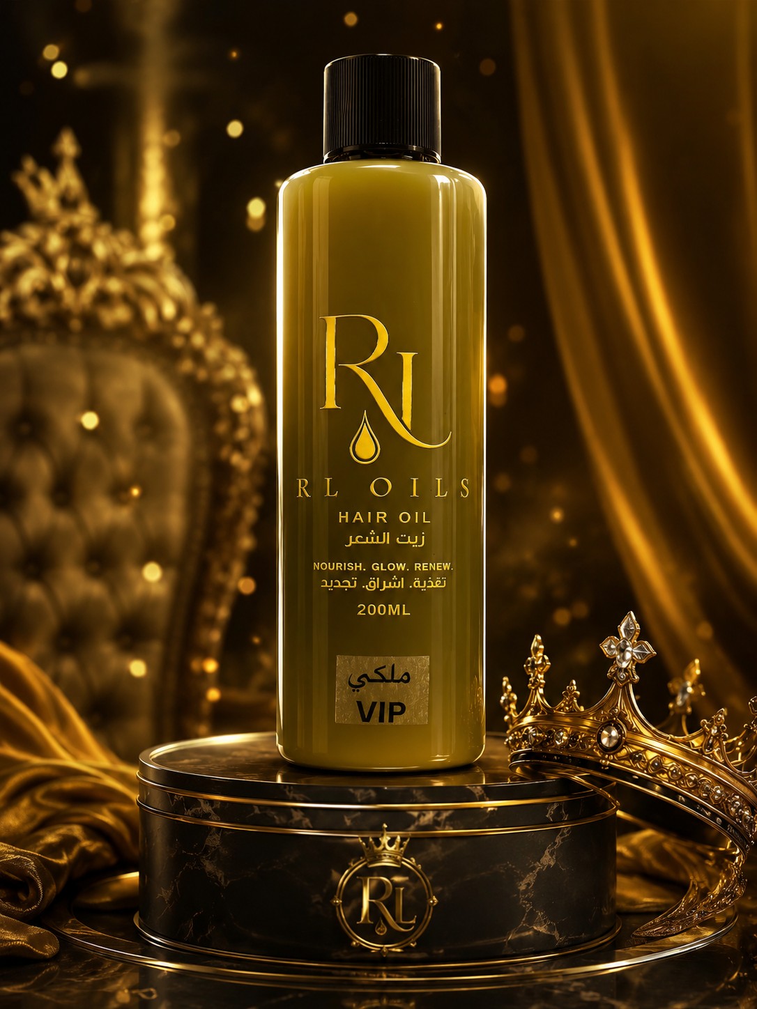 VIP ملكي - تركيبة 7 زيوت طبيعية