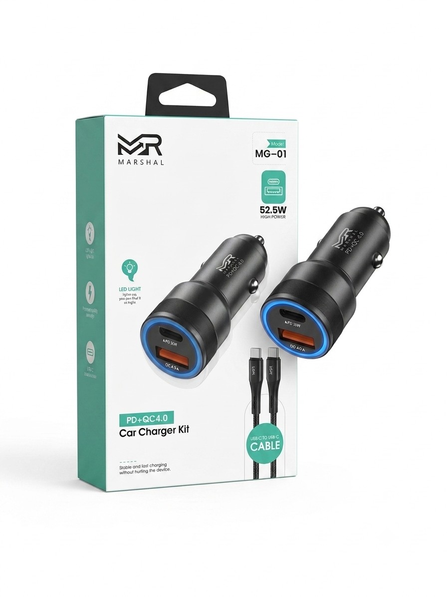 Marshal car charger 52.5w