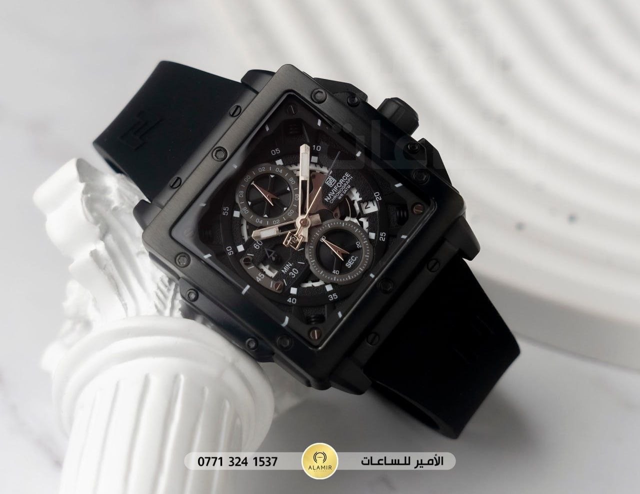 ساعة نافي فورس رجالي NF8064