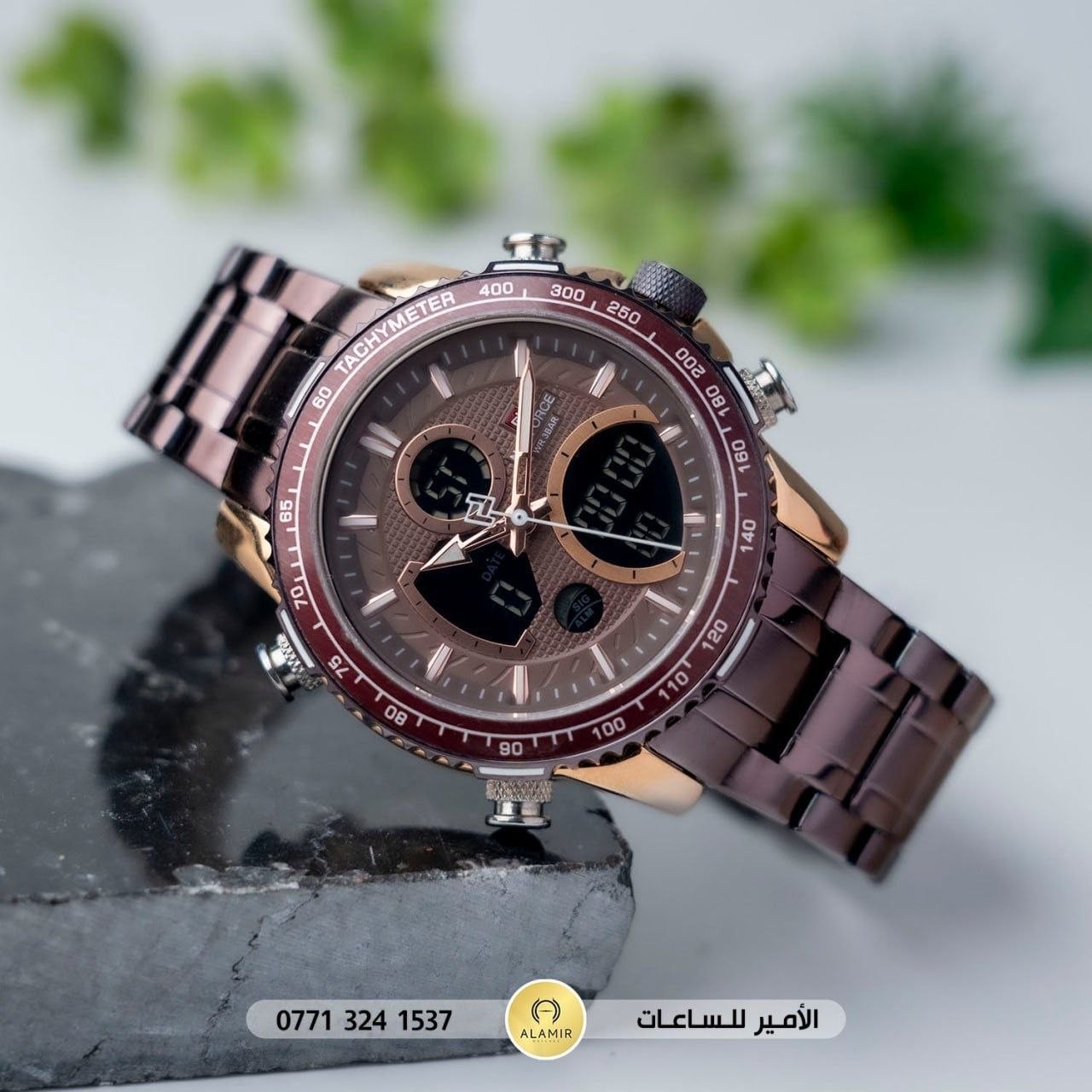 ساعة نافي فورس رجالي NF9188