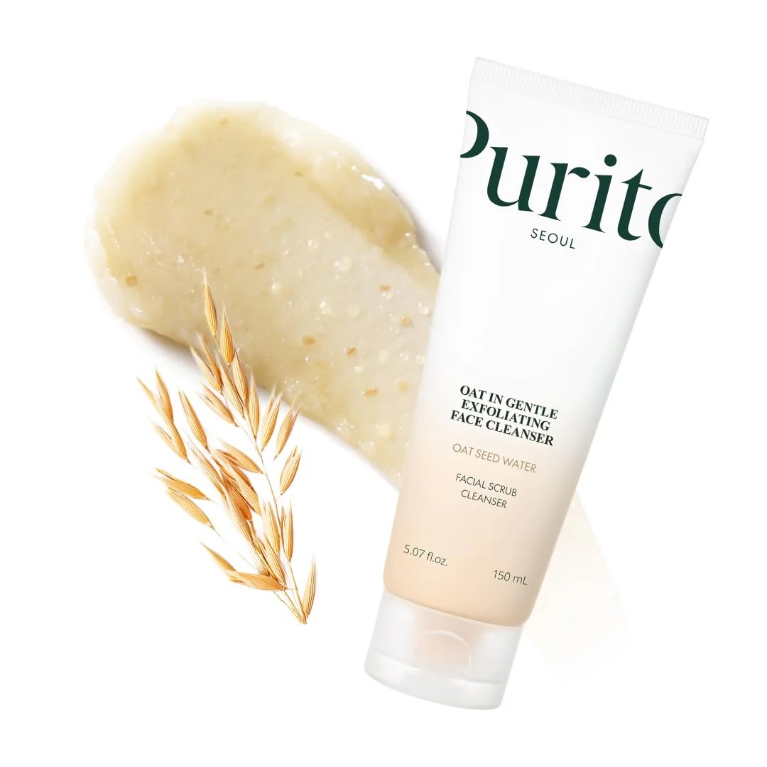 Oat-in Gentle Exfoliating Foaming Facial Cleanser 150ml