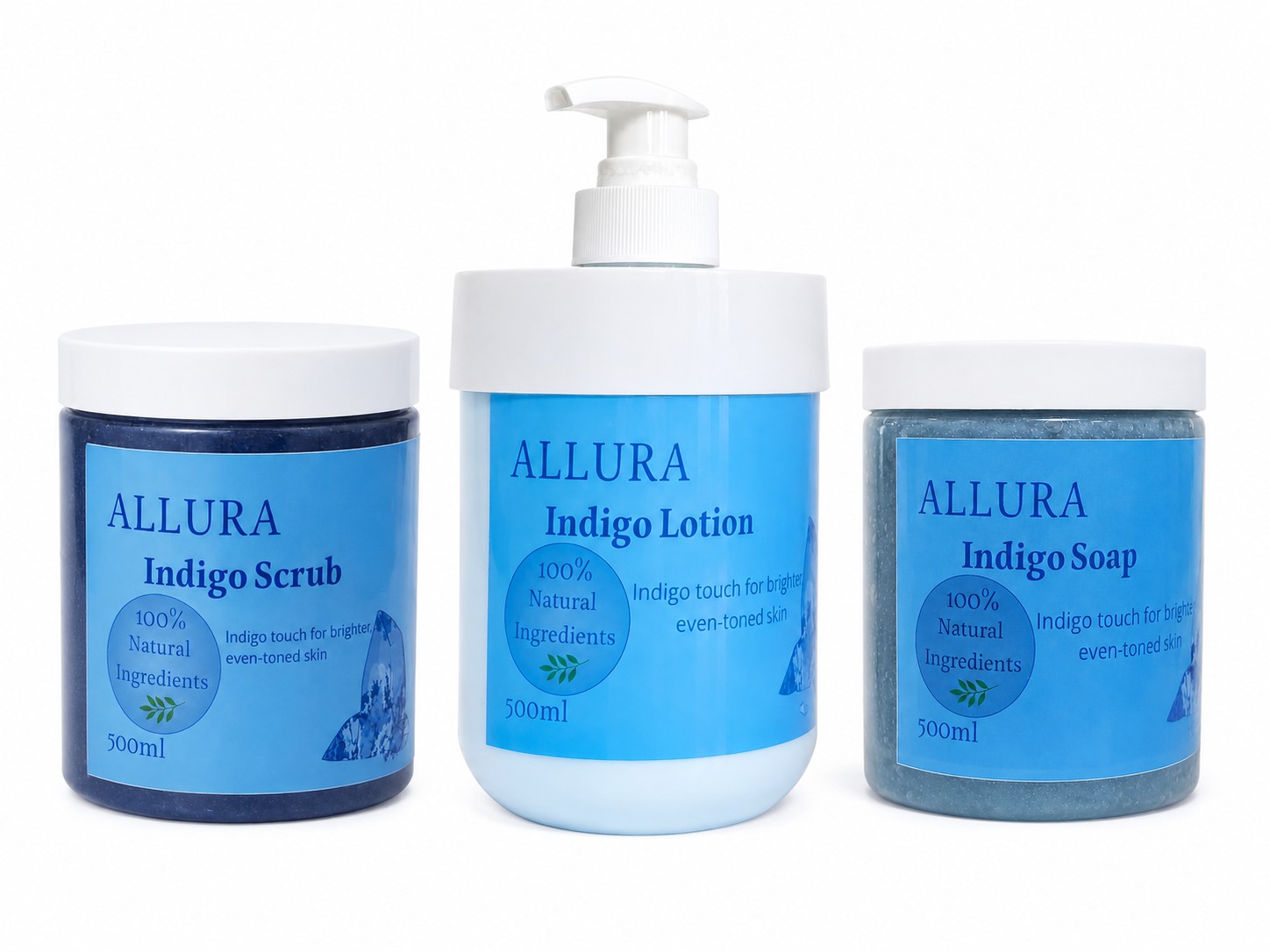ALLURA Indigo Care Set