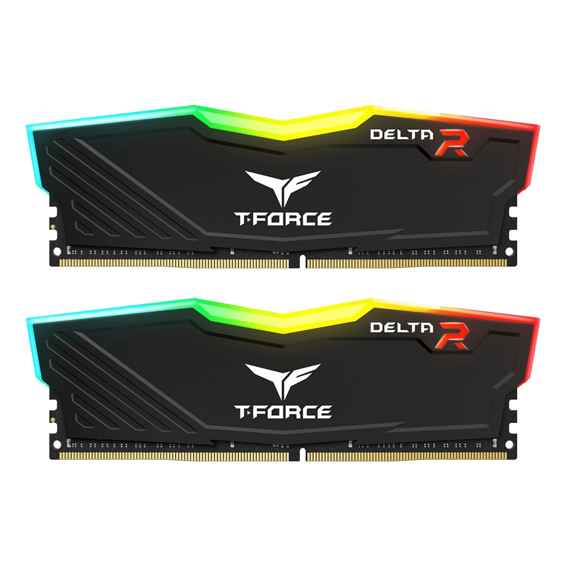 ذاكرة TEAMGROUP T-Force Delta RGB DDR4 سعة 16 جيجابايت (2×8 جيجابايت) 3600MHz CL18