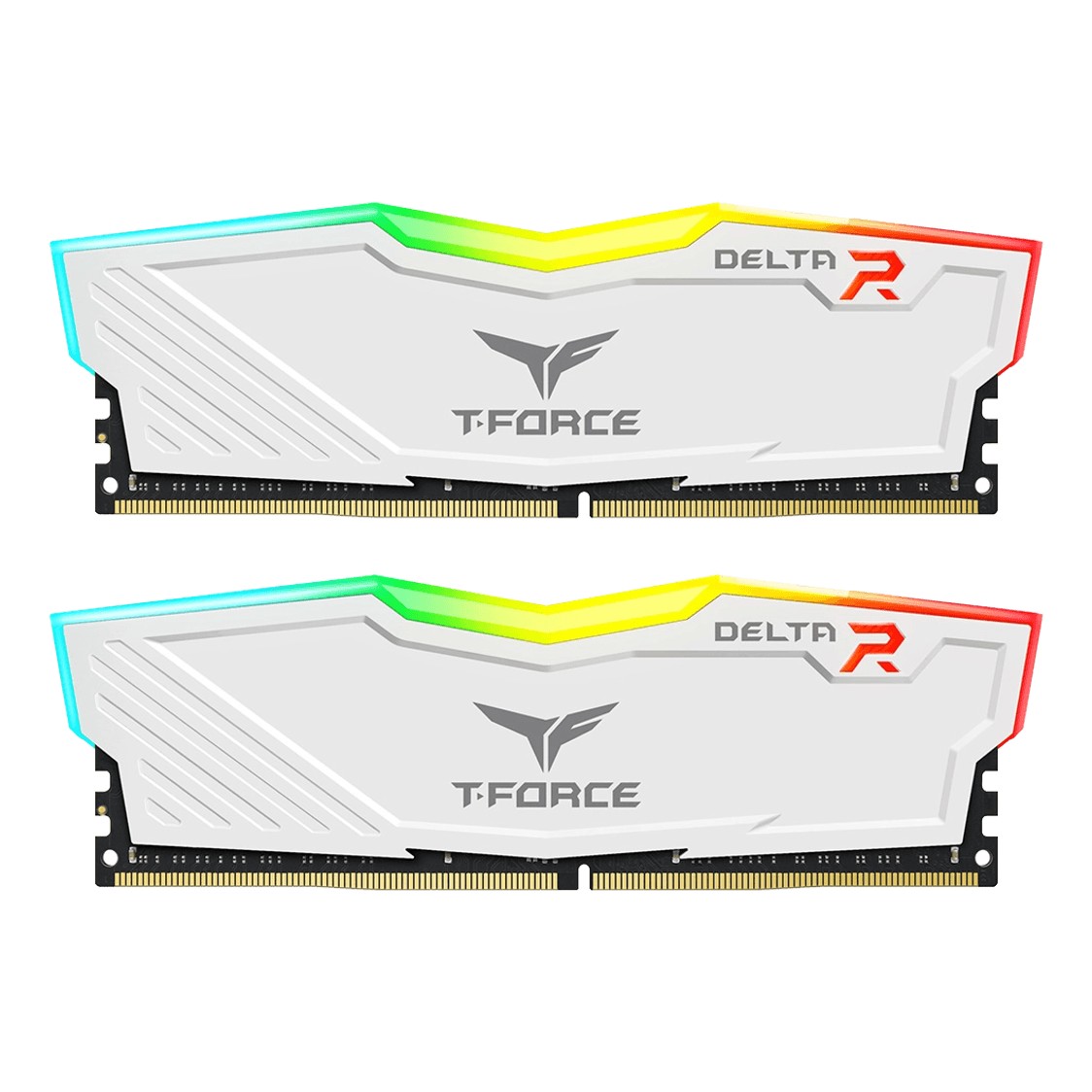 ذاكرة TEAMGROUP T-Force Delta RGB DDR4 سعة 16 جيجابايت (2×8 جيجابايت) بتردد 3600MHz