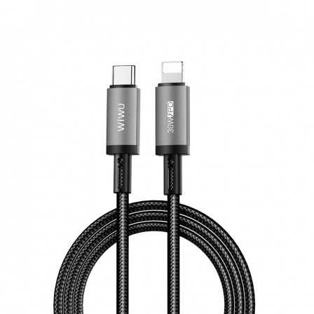كابل وي وو تايتن لينك 30 واط USB-C إلى لايتنينج