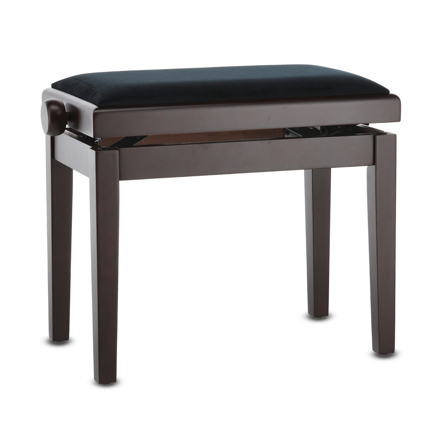 GEWA Piano bench Deluxe, Solid Wood and Adjustable Height