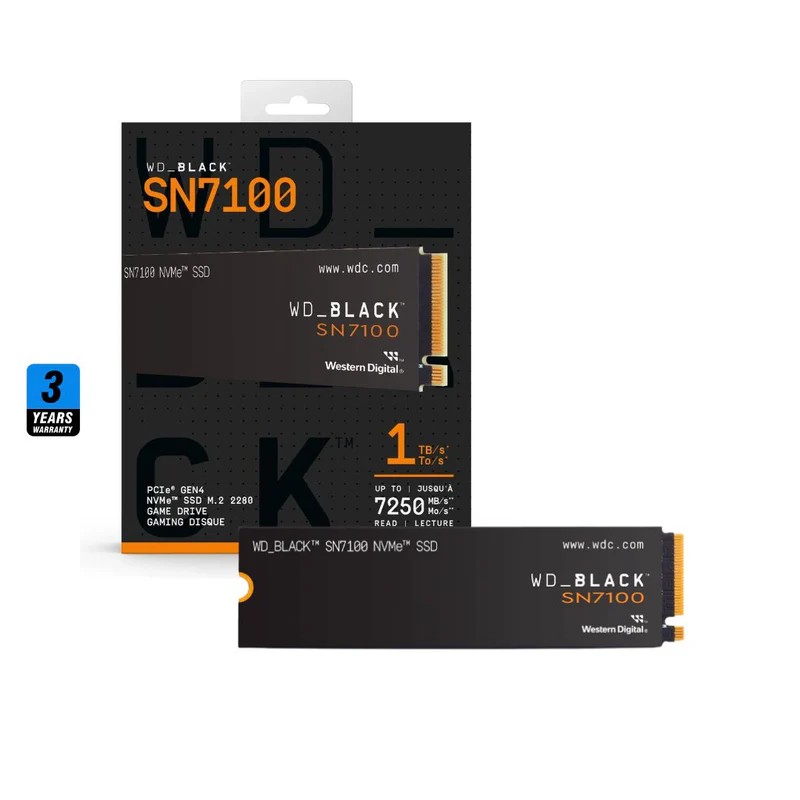 WD_BLACK SN7100 1TB M.2 NVMe PCIe 4.0 SSD