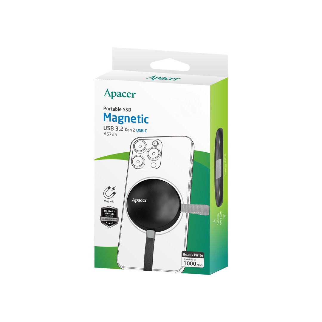 Apacer Magnetic Portable SSD 256GB