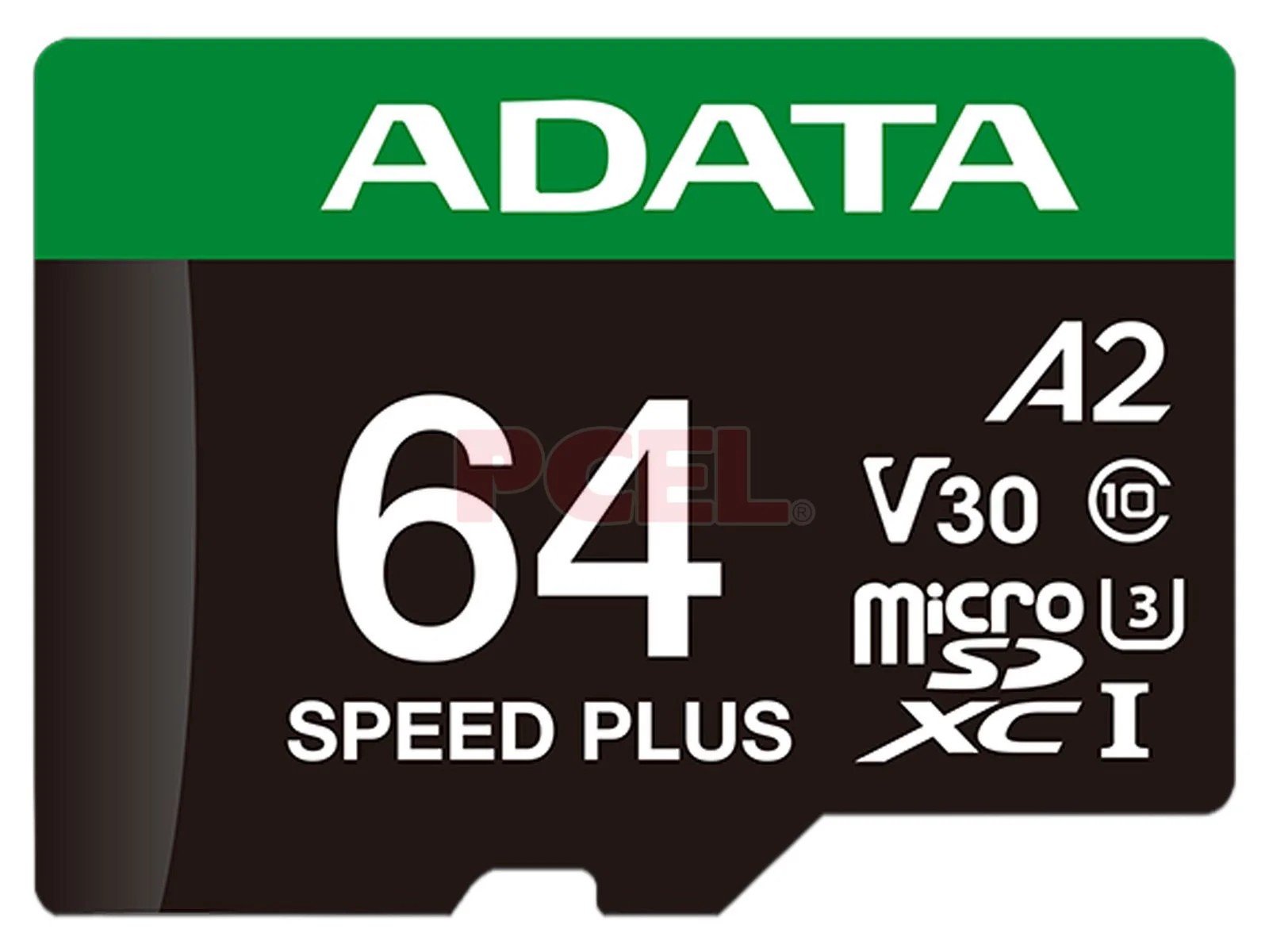 ADATA Premier Speed Plus microSDXC UHS-I A2 V30 64GB Memory Card