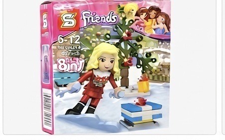 LELE Happy Princess Building block set
