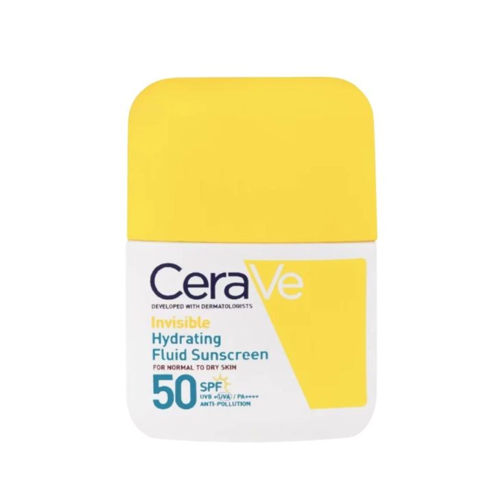 سيرافي واقي شمس مرطب للوجه SPF50 UVA/UVB مع سيراميدات وفيتامين E