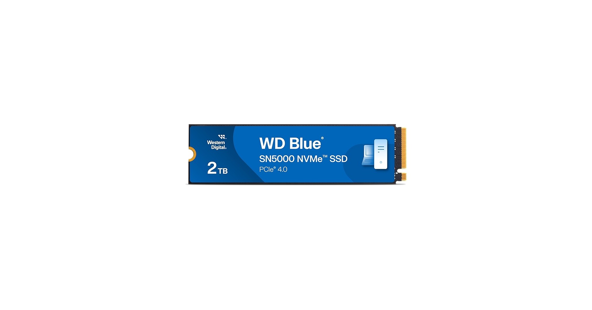 WD Blue SN5000 2TB PCIe Gen4 x4 NVMe M.2 SSD