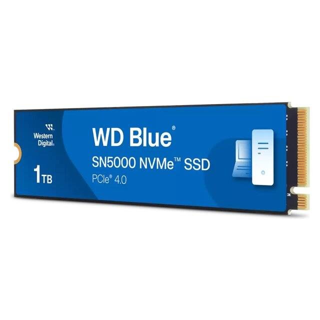 WD Blue SN5000 1TB NVMe PCIe 4.0 M.2 SSD