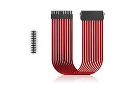 كابل تمديد الطاقة الرئيسي DeepCool EC300-24P-RD (24-Pin) – أحمر