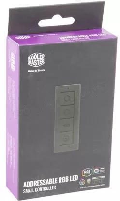 وحدة تحكم Cooler Master الصغيرة لإضاءة ARGBوحدة تحكم Cooler Master الصغيرة لإضاءة ARGB