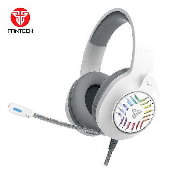 سماعة ألعاب FANTECH BLITZ MH87 السلكية AUX – الإصدار الأبيض