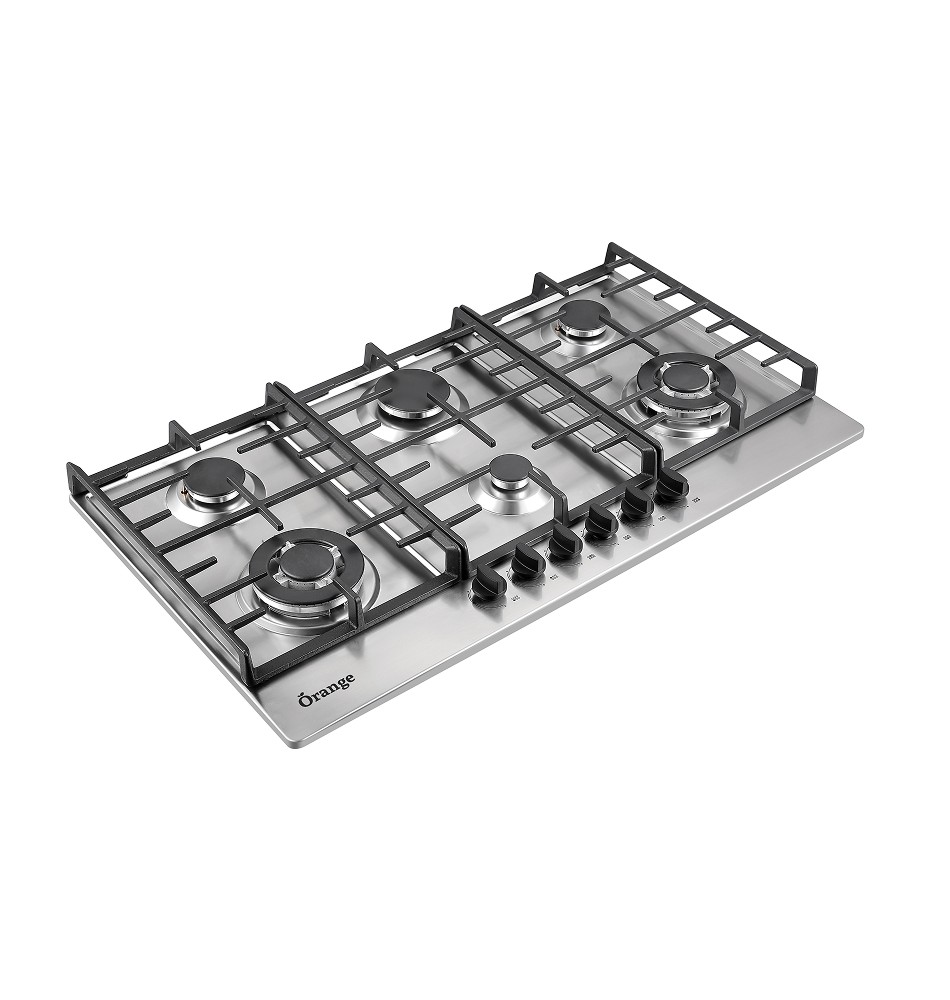 Built-In Gas Hob (90 cm) - Stainless Steel