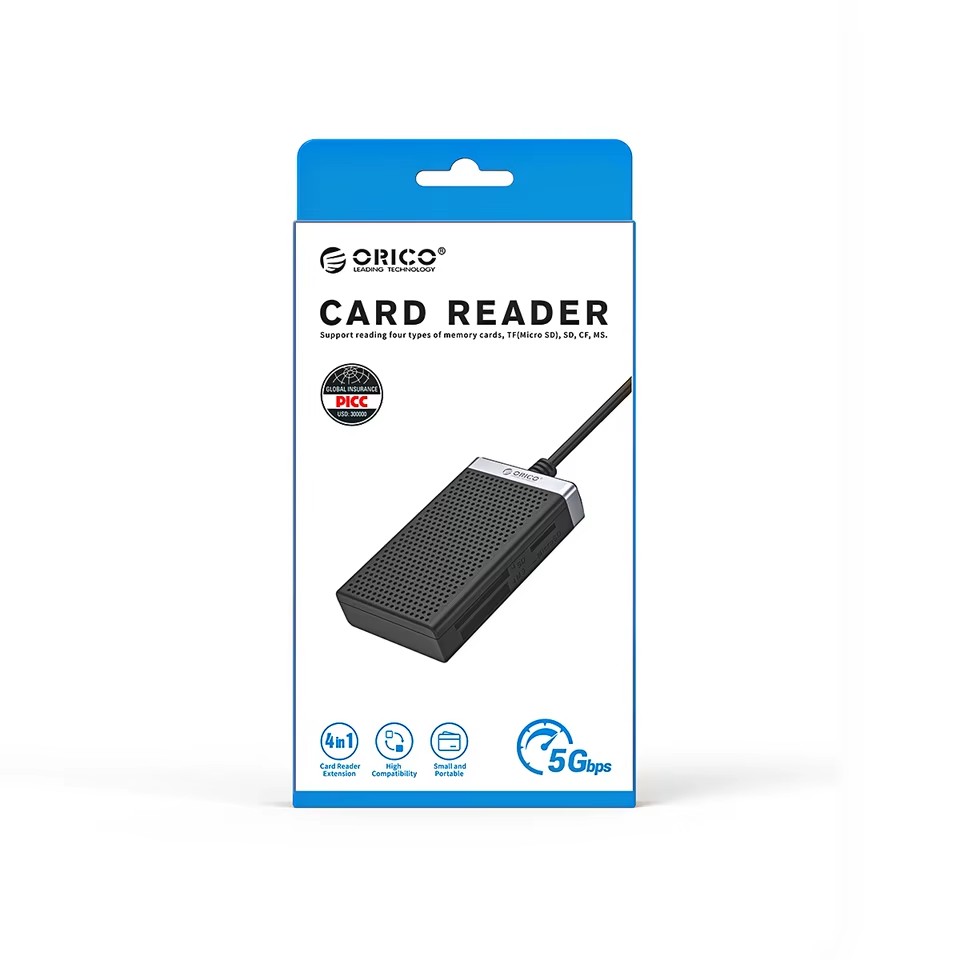 ORICO CL4D-C3 4-in-1 USB Type-C Multi Card Reader