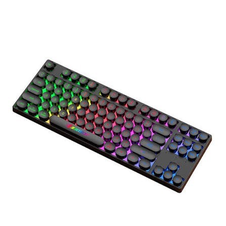 كيبورد ألعاب ميكانيكي JERTECH DK600 بإضاءة RGB