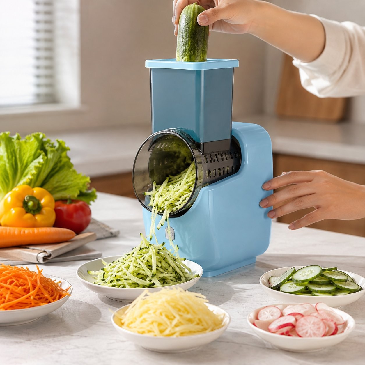 ST-15 Automatic Electric Vegetable Chopper