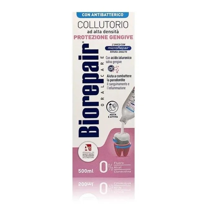 High Density Gum Protection Mouthwash Biorepair 500ml