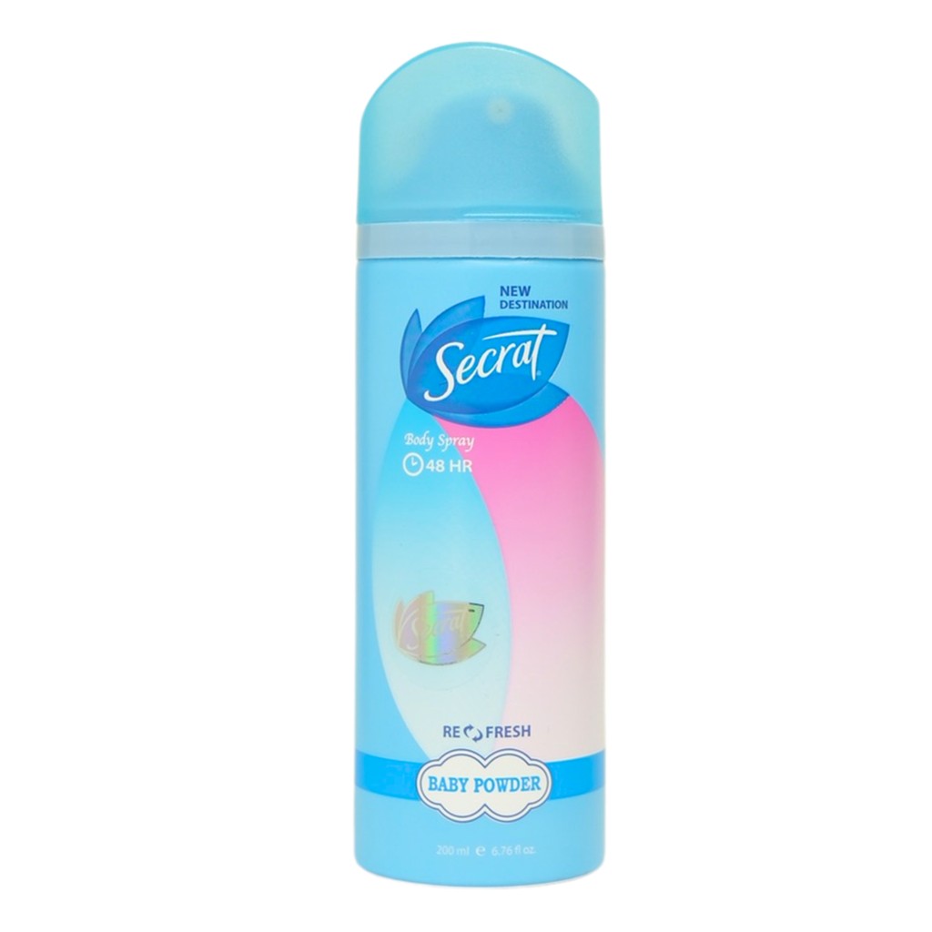 Baby Powder 48H Deodorant Spray 200 ml