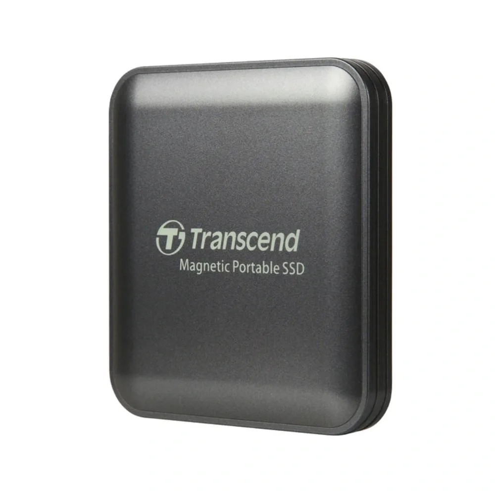 قرص SSD خارجي محمول Transcend 420C بسعة 2TB ومتوافق مع MagSafe ومنفذ USB-C