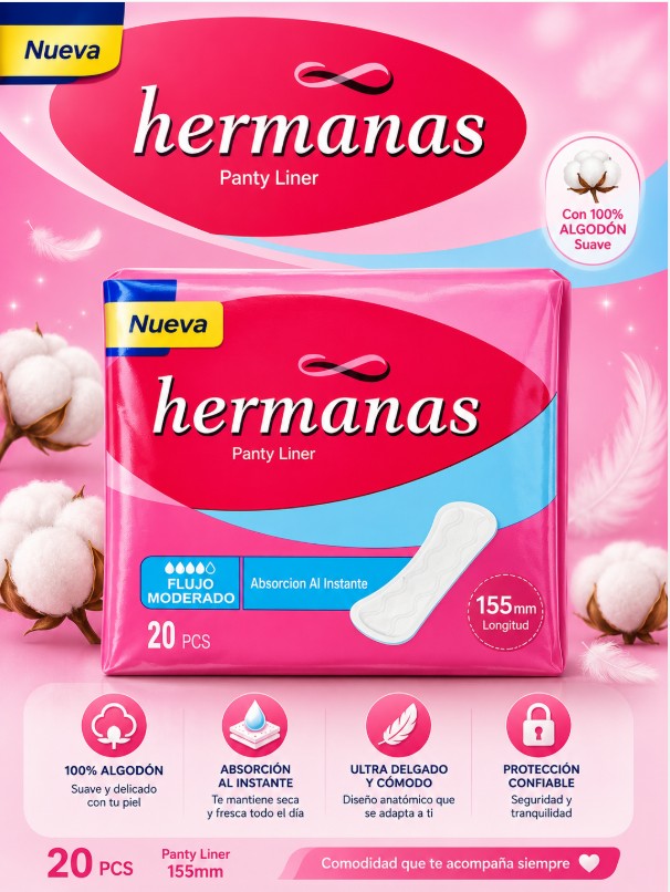 155mm Cotton Panty Liners