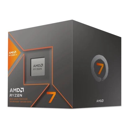 معالج AMD Ryzen 7 8700G بـ 8 أنوية و16 خيط معالجة مع رسوميات Radeon 780M – AM5 – Box