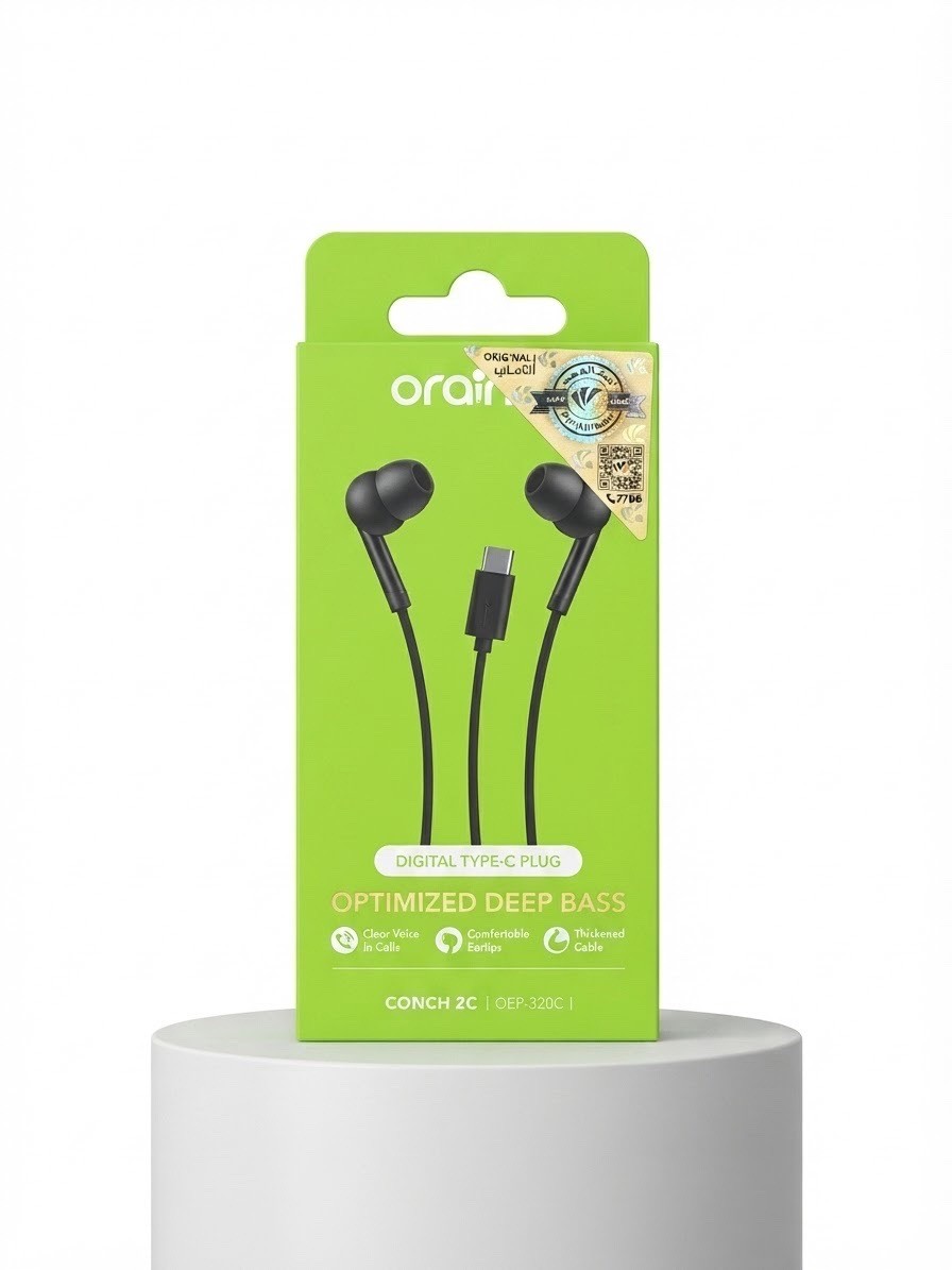 Oraimo earphones type _c wires