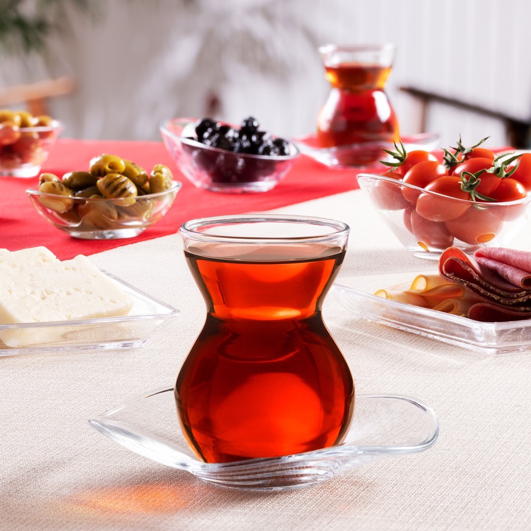 Pasabahce 96574 Glass Tea Set
